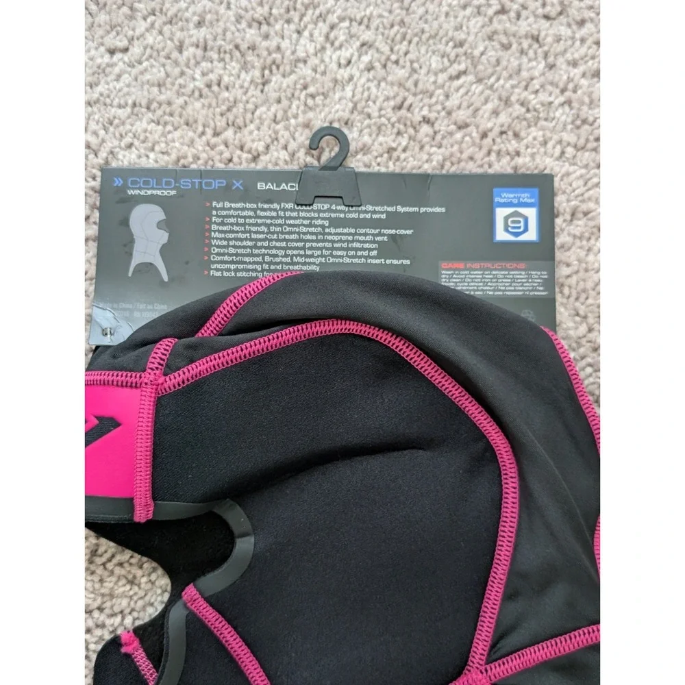 NWT FXR Balaclava Size Large 4-Way Omni-Stretch Full Coverage Cold Stop Anti Fog